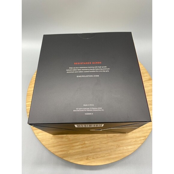 PELOTON Resistance Bands 3 Bands Light Medium Heavy Gym Workout No Slip Grip - Picture 15 of 15